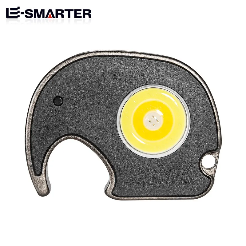 7 Light Modes Camping Torch Outdoor Led Portable Mini Keychain Rechargeable Flashlight With Strong Magnet