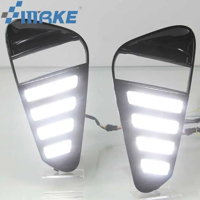 Smrke Auto Accessories Front Fog Lamp for Proton X50 2018 2019 Daytime Running Light Led Drl Daylight