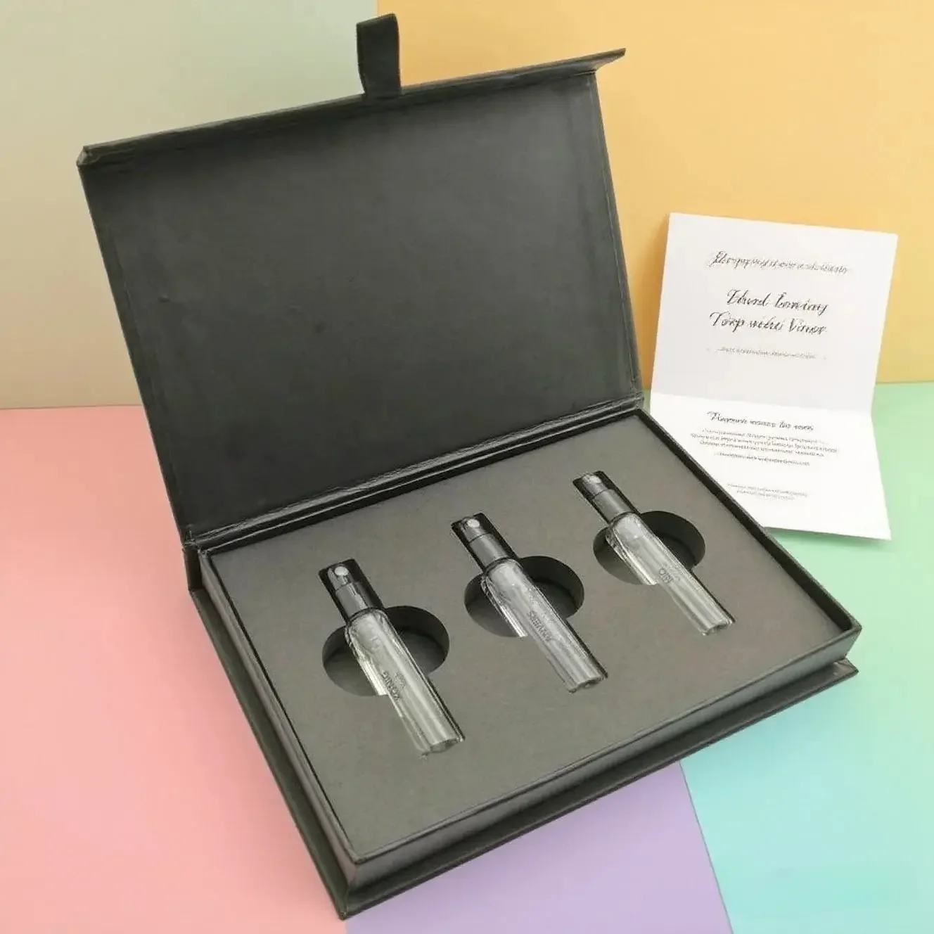Biodegradable Perfume Presentation Boxes | Seed Paper Sleeves & Scent-Infused Embossing for Multi-Sensory Branding