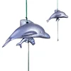 Delfino colorato viola