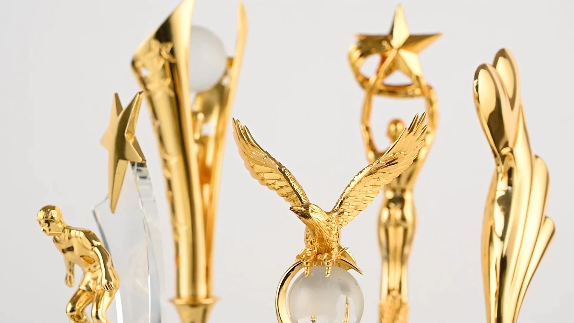 Custom 3D Laser Crystal Trophies - Shining K9 Craft Awards