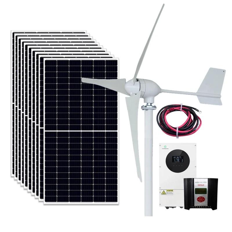 5KW Off Grid Solar Wind Hybrid System for Home