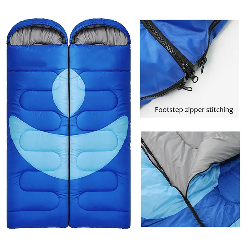 Спальный мешок водонепроницаемый для кемпинга на открытом воздухе