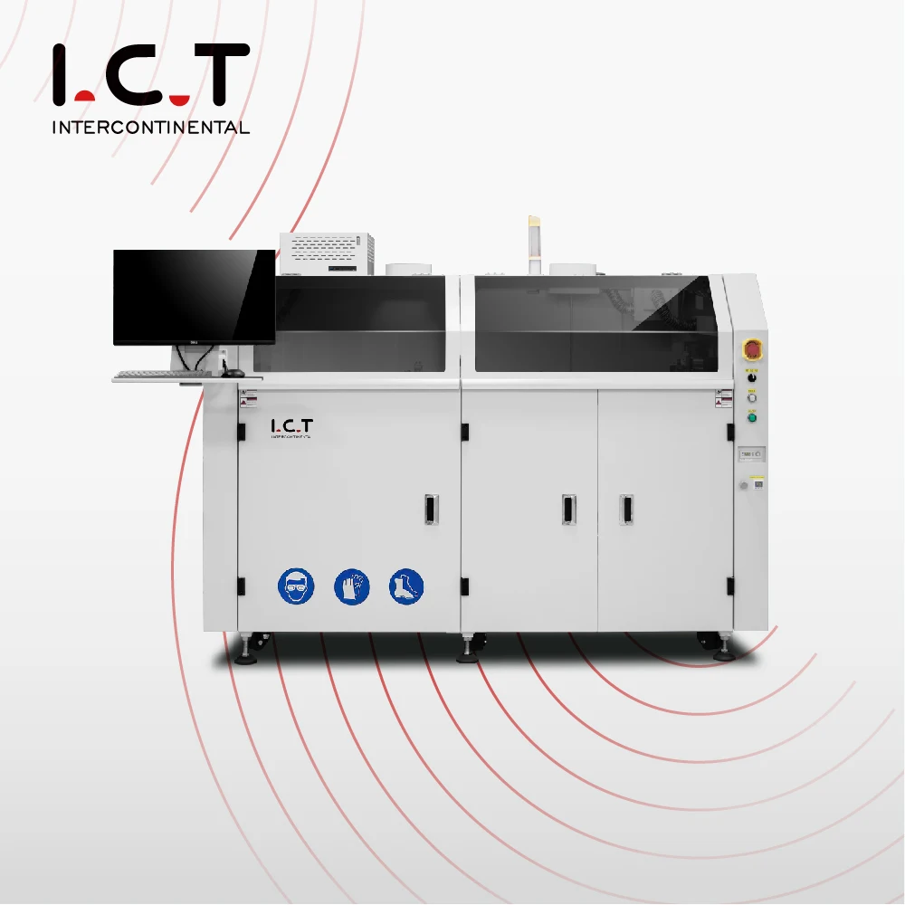 High Efficiency DIP Line Leadfree Selective Wave Soldering Machine for Security Monitoring