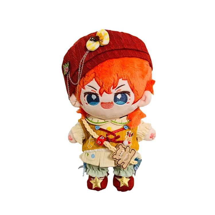 High Quality Custom Made Plush Toys Character Standing Cotton Doll Customize Your Own Plush Kpop Doll Toys