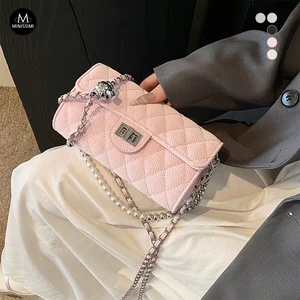 Minissimi Free Sample PU Fashion Portable Everyday Use Skuldertaske Mini Summer Ladies Chain Bag Shoulder Bag