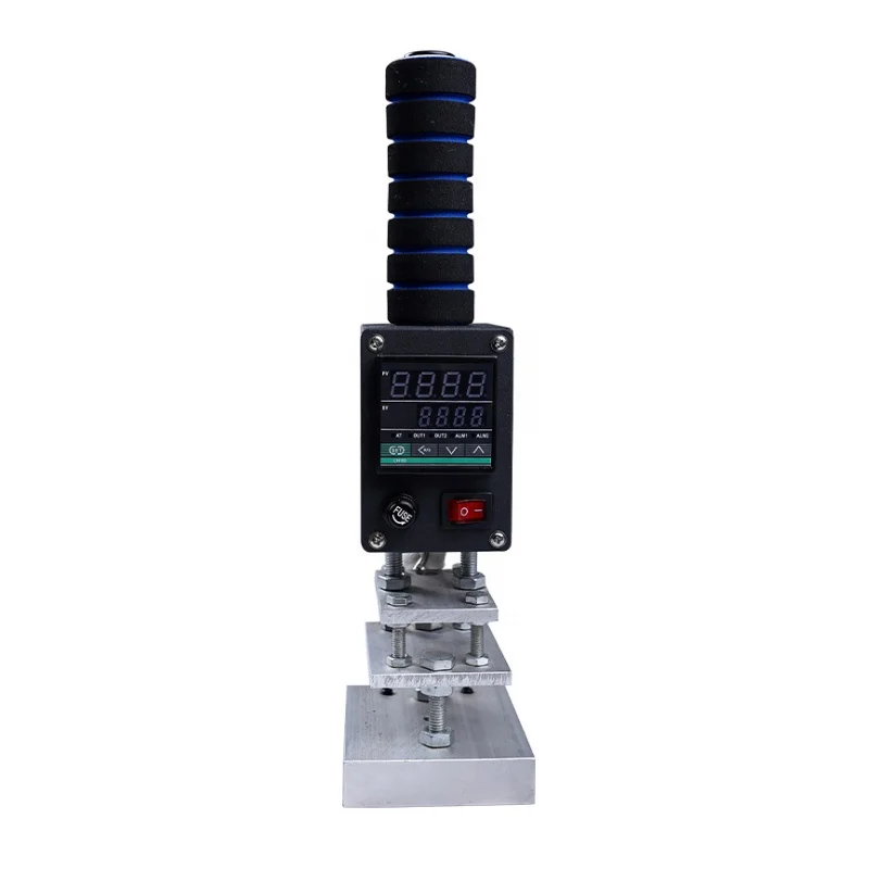 Handheld Leather Heat Press Debossed Custom Logo Branding Machine for Wood Plastic