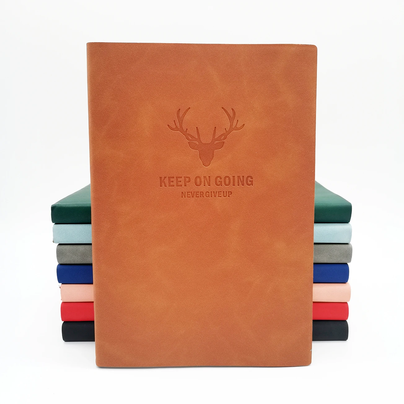 Journal Manufacturer Custom A5 Softcover PU Leather Note Book Business Office Notebook With Logo