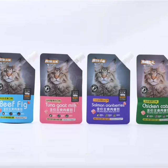 Pet Food Cat Nutrition Meal Pack Canned cat AIBAK Gollum Sauce Pet Snacks