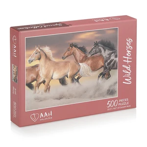 Professional Custom Printed Paper Jigsaw Puzzles 500 Pieces Custom Adult Jigsaw Puzzle for adults and kids