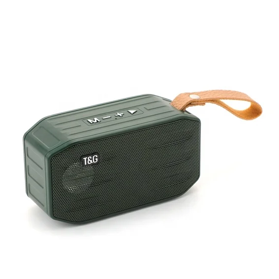 Portable Outdoor Bluetooth Speaker with LED Light, FM/TF Support