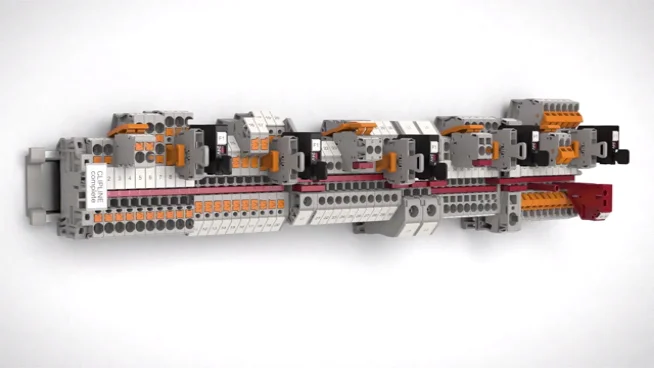 Smico Free Combination Push-in Interlocking Spring Connection Compact ...