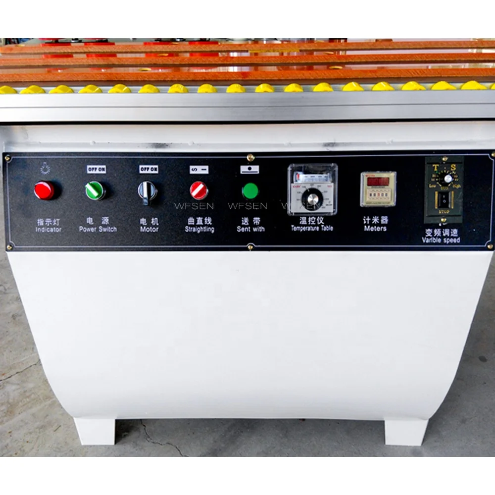 WFSEN MF260B Hand Small Straight Curve Manual Edge Bander Banding Machine