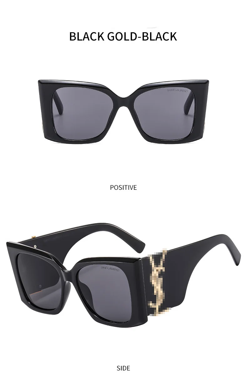 New Luxury Designer Sunglasses Women And Men 2023 Classic Oversized 