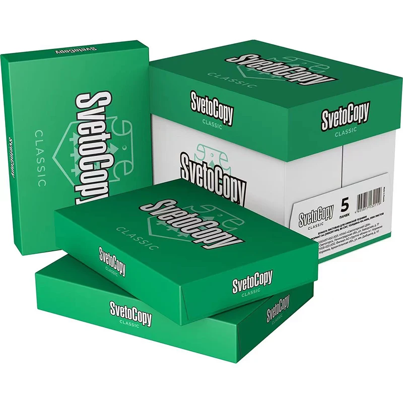 China Factory Oem A4 Copy Paper 80 Gsm Verified A3 Box 500 Sheets Ream 5 Reams Box Office Art Paper