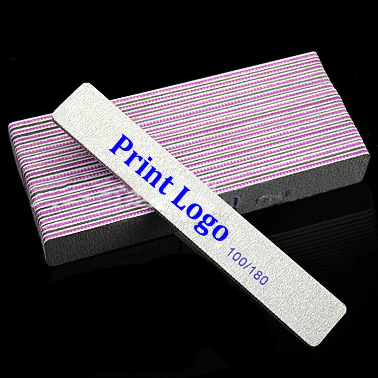 Greenkem Nail File Custom Logo Print Factory Sales Buffer 100/180,100