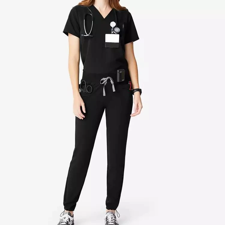 Customize Spandex Stretchy Scrubs Uniforms Sets Nurse Uniforms Scrubs
