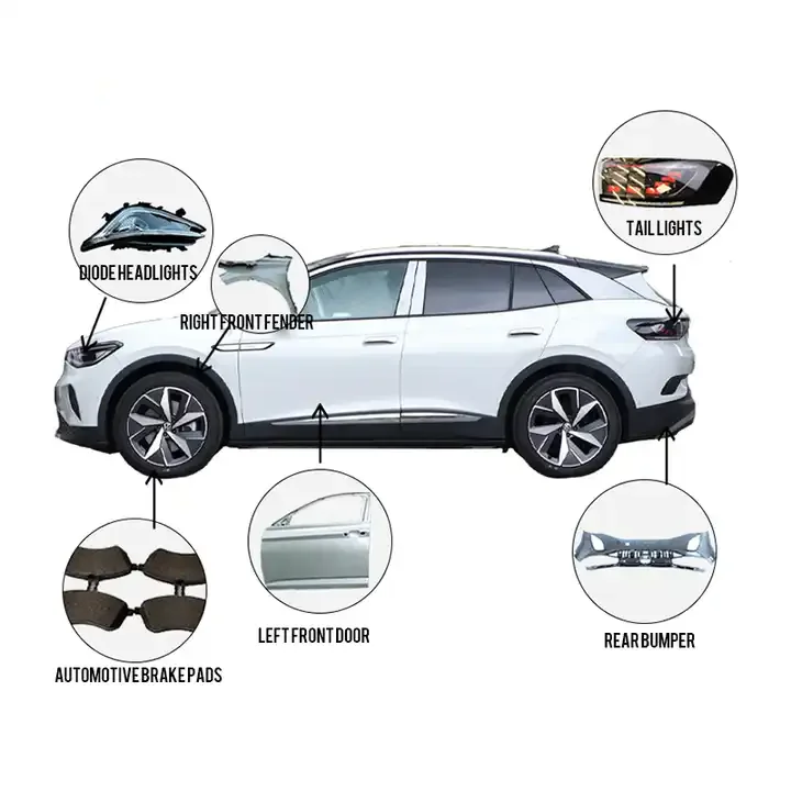 Factory Price Auto Parts Ev Car Reversing Side Mirror Assembly Car Side