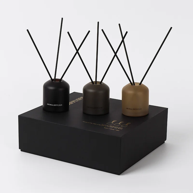 Wholesale Aroma Gift Box With Nature Essential Oil Reed Diffuser Home