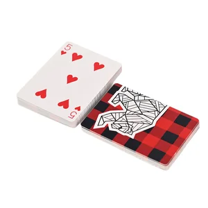 Wholesale Manufacturing Personalized Paper Custom Printing Playing Cards Poker in Bulk for Adult and Kids