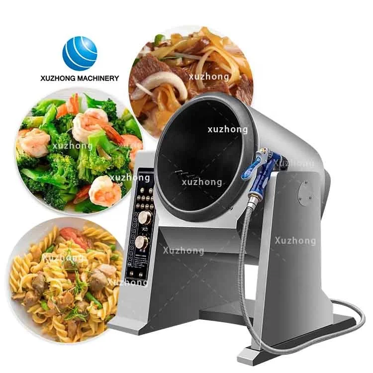 Source Machine de cuisson des aliments, wok à rotation automatique on  m.alibaba.com