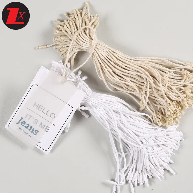 Custom Clothing Accessories Security Seal Hang Tag String Plastic Seal