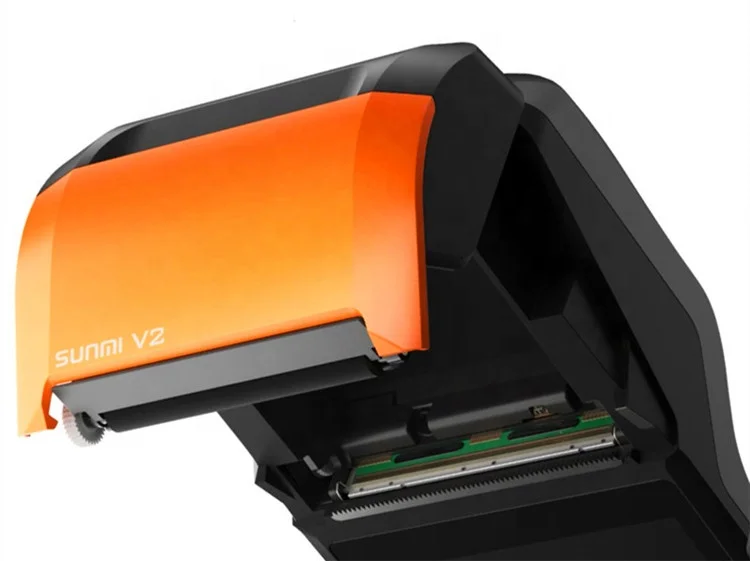 barcode pos system Android system POS terminal machine with barcode scanner and printer