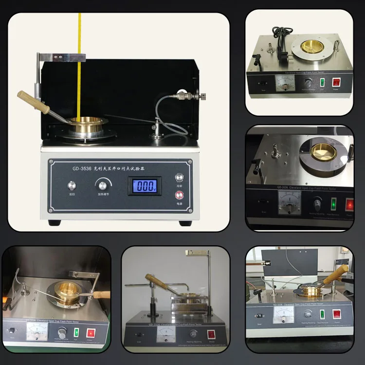 Cleveland Open Cup Flash Point Tester ASTM D92 Flash and Fire Point ...