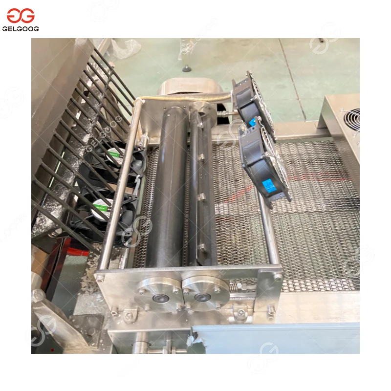 Gelgoog Automatic Samosa Dough Pastry Sheet Machinery Wrapper Spring Roll Skin Manufacturing Machine