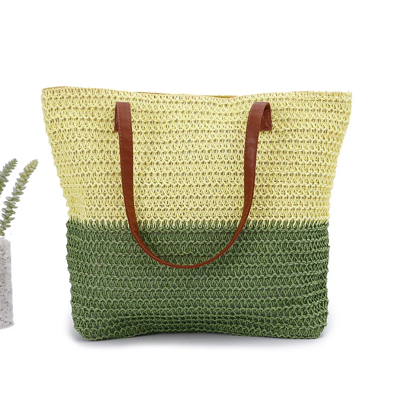Wholesale Raffia Tote Shoulder Bag Straw Woven Bag - Buy Raffia Tote ...