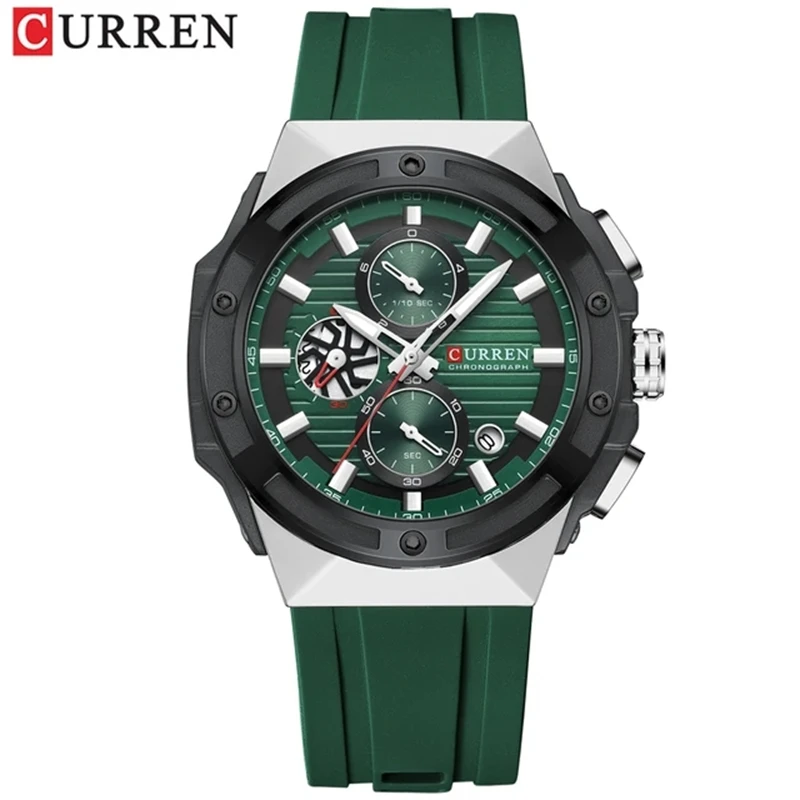CURREN 8462 Men's Quartz Watch - Multi Functional & Waterproof