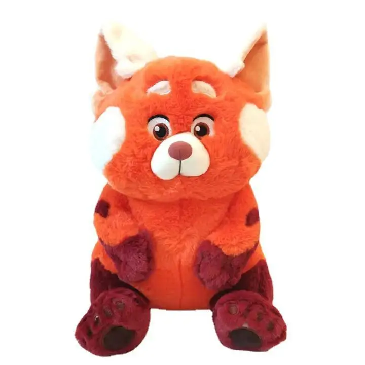 Zd Pixar Turning Red Bear Plush Toy Turning Red Raccoon Stuffed Animal