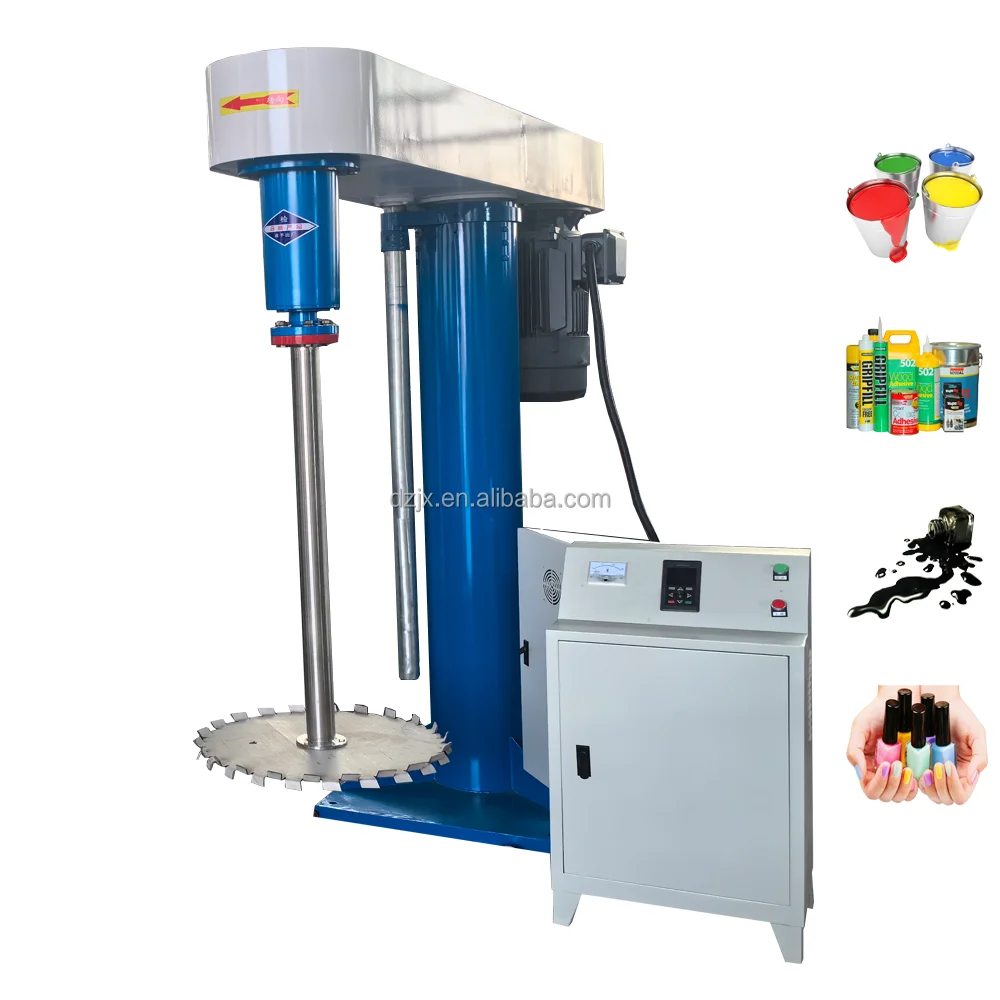 DZJX Kapci Paint Mixing Dispensing and Filling Equipment Mayonnaise Mixing Machine Multimix High Shear Mixer With Tank