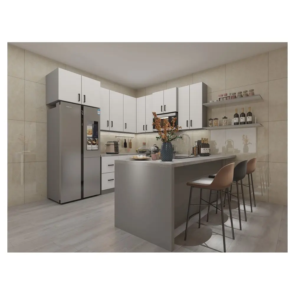 Prima дизайн кухонного шкафа профессиональная команда дизайнеров обслуживает для лучших проектов индивидуальный край