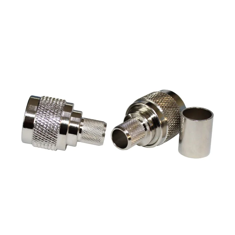 product factory n c j7 connector rf male head n connector crimp rg213 400 cable n male coaxial connector-4