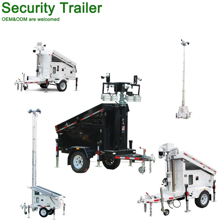 Mobile Solar Camera Trailer Wireless Spy 4g Car Vehicle Gps Tracker