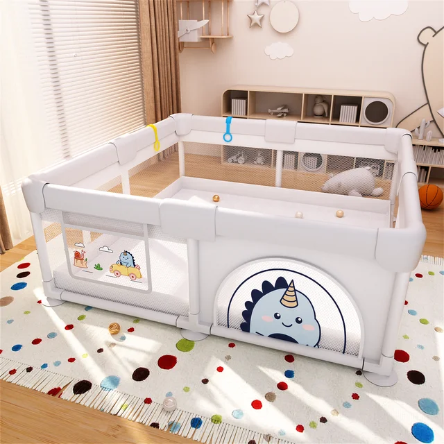 Extra Large Popular Baby Playpen with Balls Activity Space with Safe Gate for Toddlers and Kids