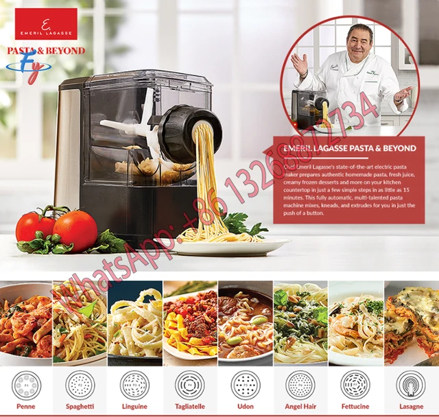Emeril Lagasse Pasta & Beyond Automatic Pasta Maker Noodle