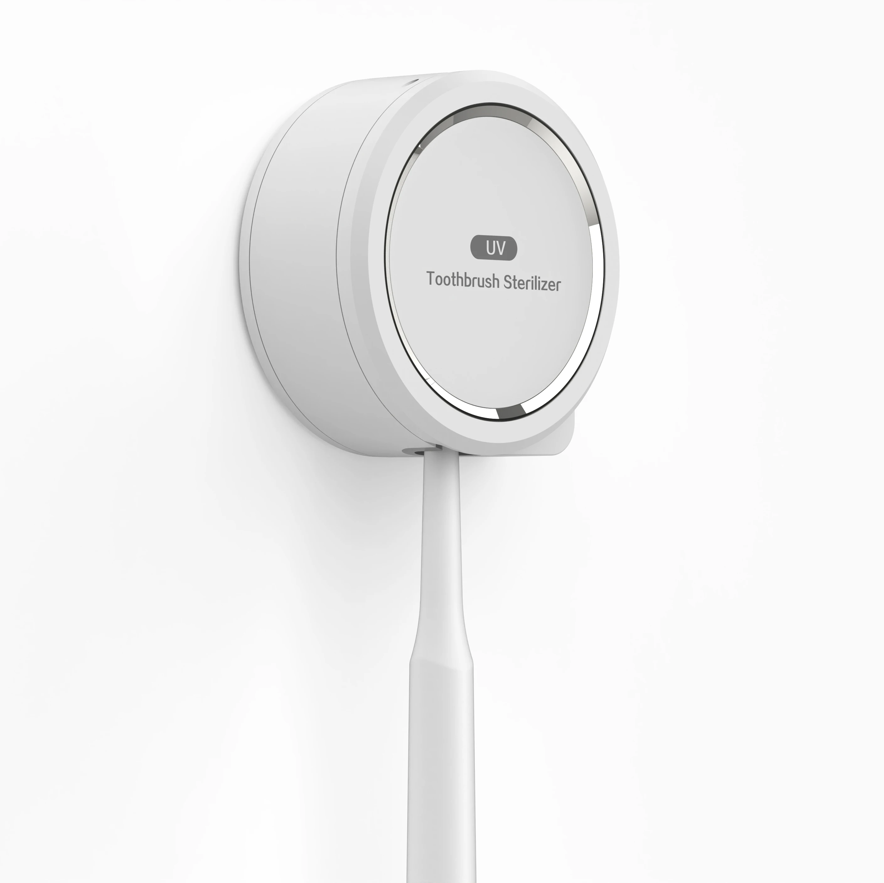 Single Toothbrush Sterilizer Bathroom Wall-mounted Portable Mini Usb Rechargeable UV