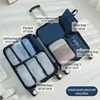 Navy Blue Travel 7 pcs set