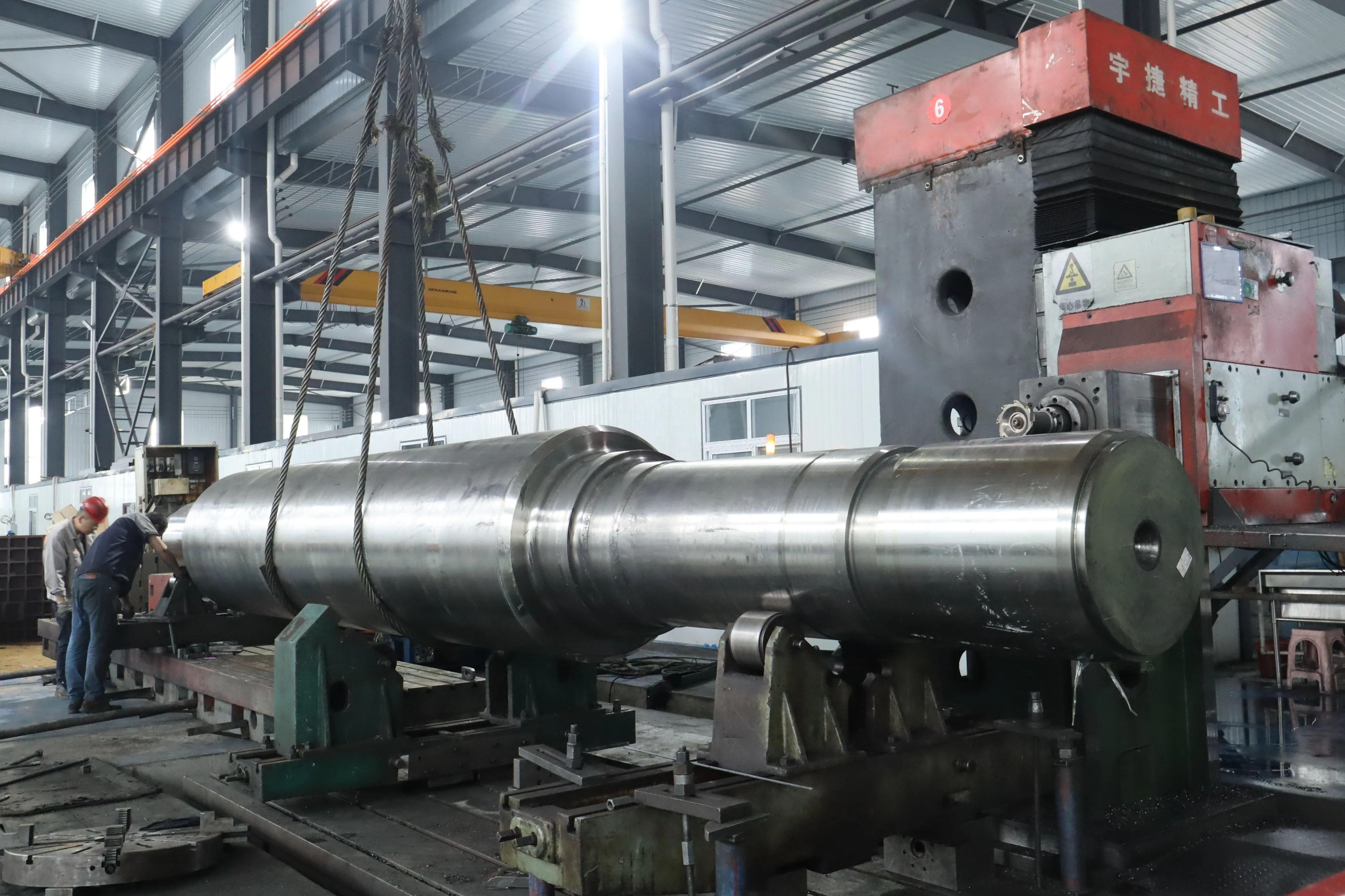 OEM Chinese Factory Supply Large Module Heavy Duty High Precision Alloy Steel Forging Rotor Shaft