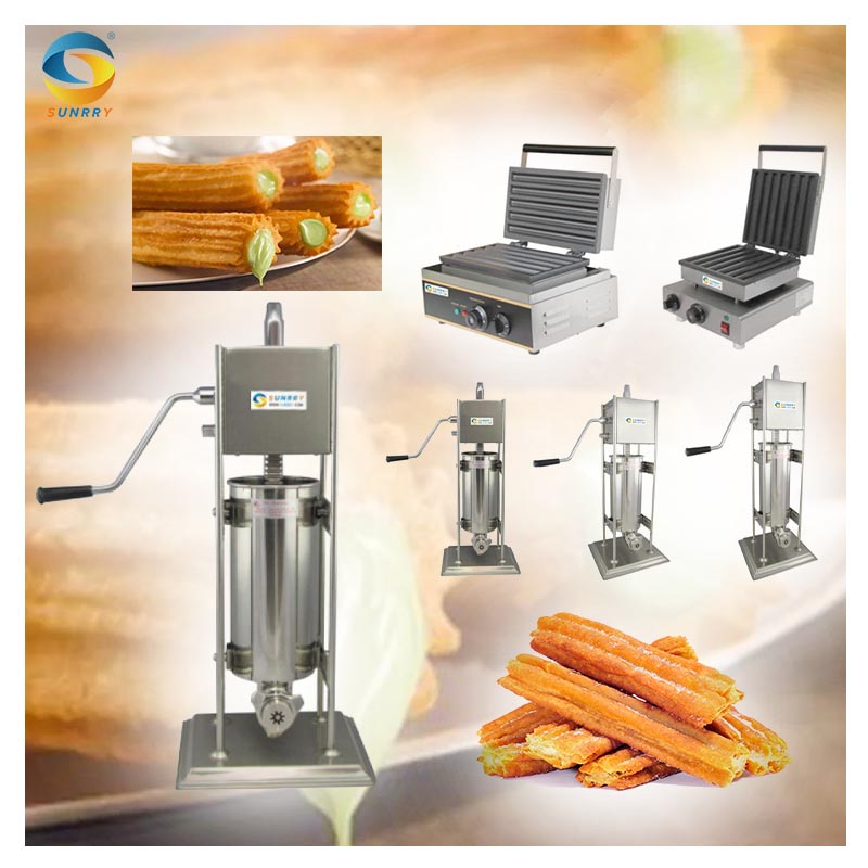 Sunrry Churro Filler Machine Desktop Churro Making Machine 10L Automatic Horizontal Churro Machine Maker for Sale