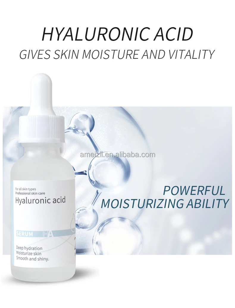 Wholesale Hyaluronic Acid Face Serum Skin Care Moisturizing Anti Aging Serum Soin De Visag