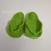 Green baby flip-flops