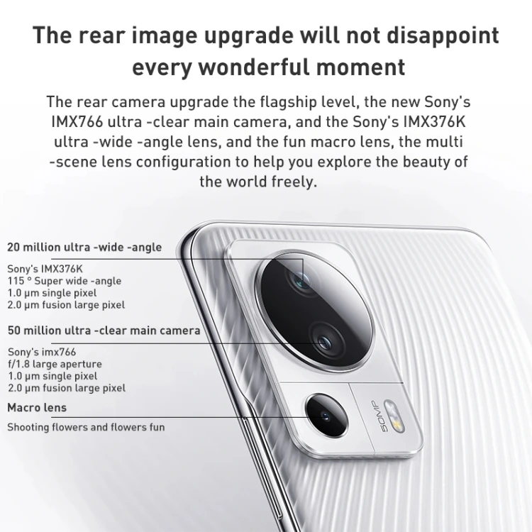 Hottest Selling Xiaomi Civi 2 5G Mobile Phone 50MP Camera 8GB+