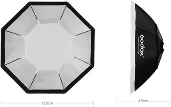 Godox Grid Softbox 120cm Octagon Honeycomb Grid Strip Softbox With Bowens Mount Soft Box Godox 120 Bowens Softbox detail image
