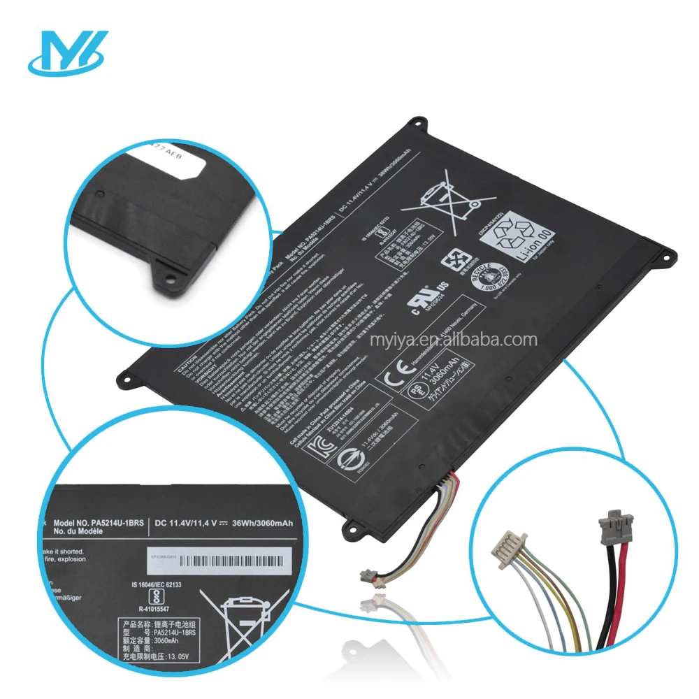 Batterie pour TOSHIBA PORTEGE Z30-A-138 14.8V 3380Mah