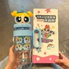 Little policewoman ice cup blue bubble 1060ml + cleaning brush