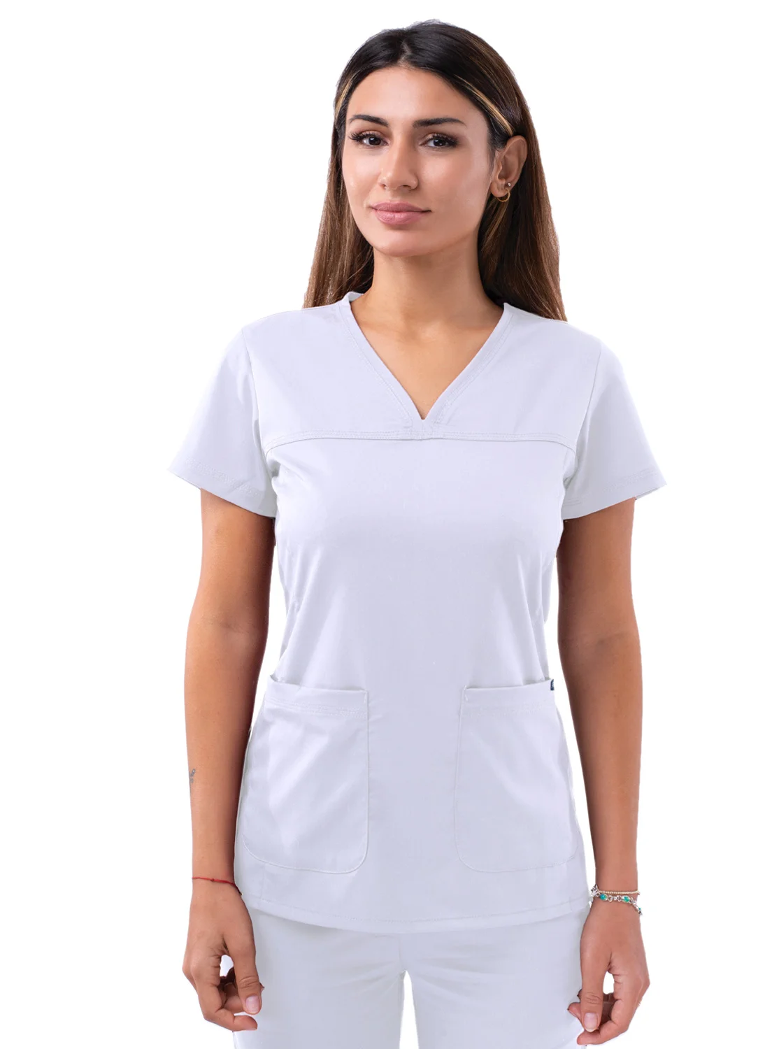 Source Factory Price Stretch V-neck Uniformes Medicos Hospital Nursing Scrubs Doctor Womens on m.alibaba.com