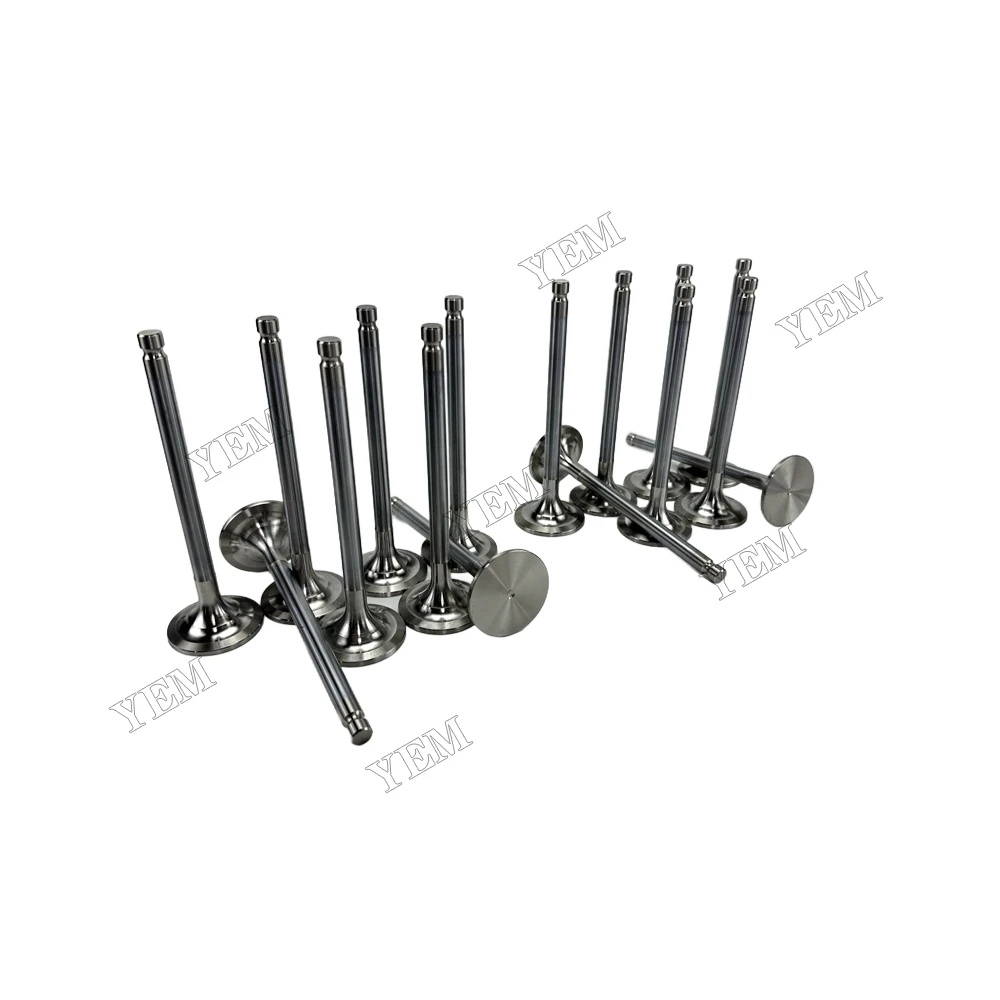 For Perkins 4008TAG2 Intake & Exhaust Valves Genuine Engine Parts 6